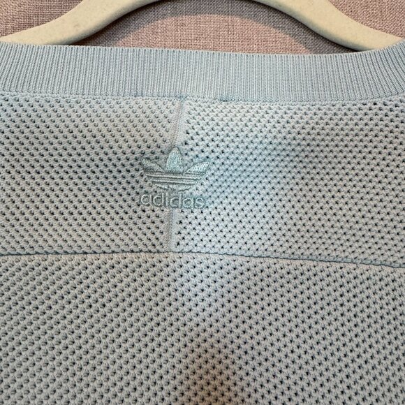 Adidas x Ivy Park Knit Jersey Crop Top Small - Green Tent Drip 2 Beyonce - Picture 11 of 14